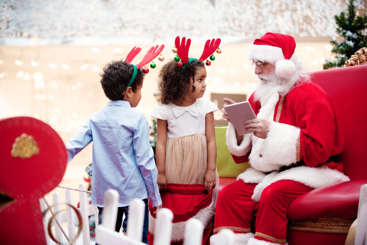 6. Visit Santa On Christmas Day