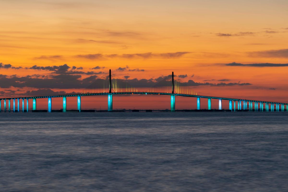 7. Sunshine Skyway Bridge, St. Petersburg, Florida