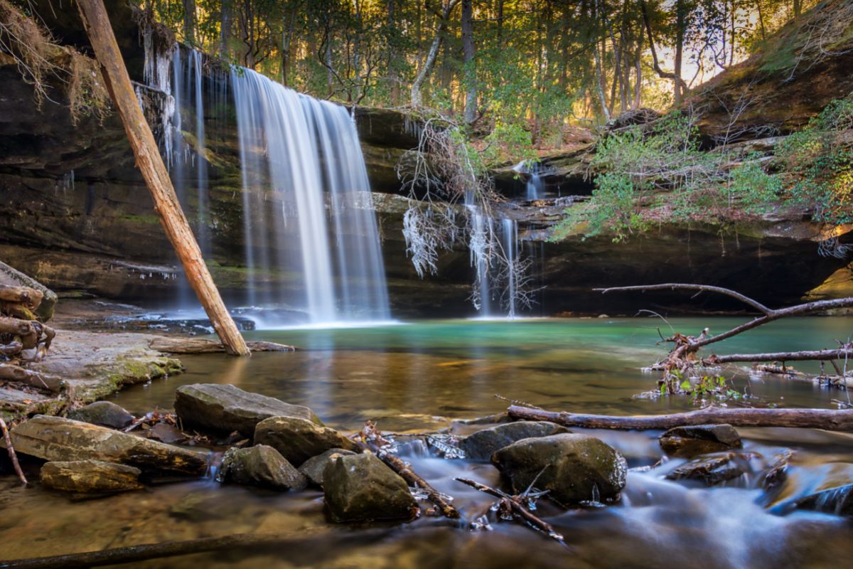 18. Upper Caney Creek Falls, Alabama